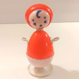 Vintage WM Rodgers Oneida Plastic Baby Rattle Toy